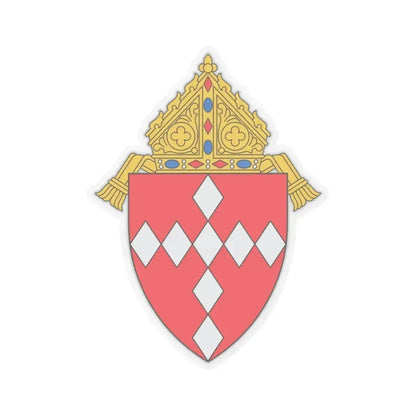 Diocese of Raleigh - STICKER Vinyl Kiss-Cut Decal 4 Inch Transparent - The Sticker Space
