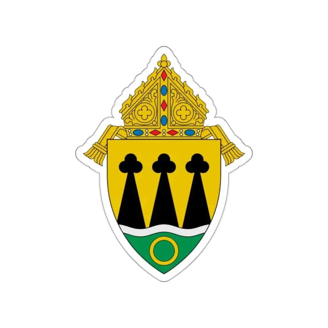Diocese of Rapid City - STICKER Vinyl Die-Cut Decal - The Sticker Space