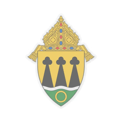 Diocese of Rapid City - STICKER Vinyl Kiss-Cut Decal 2 Inch Transparent - The Sticker Space