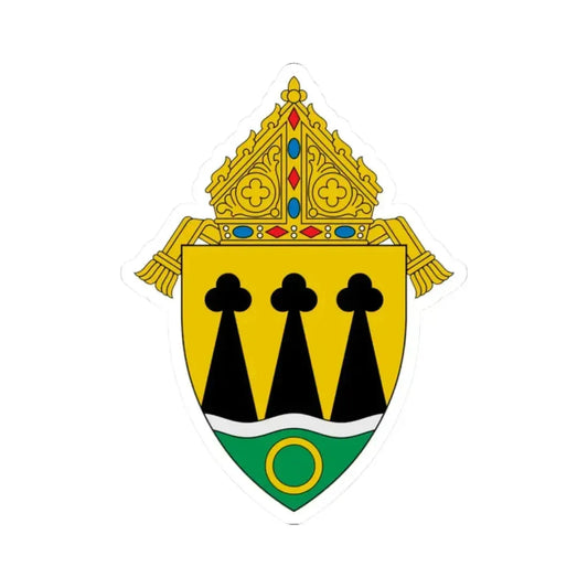 Diocese of Rapid City - STICKER Vinyl Kiss-Cut Decal 2 Inch White - The Sticker Space