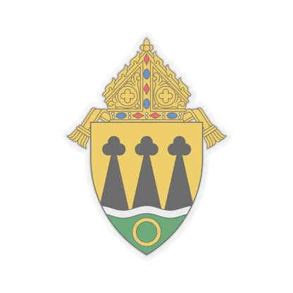 Diocese of Rapid City - STICKER Vinyl Kiss-Cut Decal 3 Inch Transparent - The Sticker Space