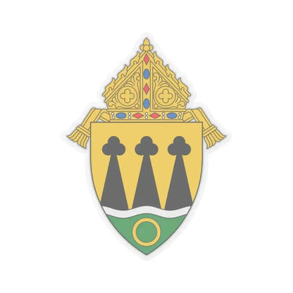 Diocese of Rapid City - STICKER Vinyl Kiss-Cut Decal 4 Inch Transparent - The Sticker Space