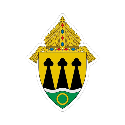 Diocese of Rapid City - STICKER Vinyl Kiss-Cut Decal 4 Inch White - The Sticker Space