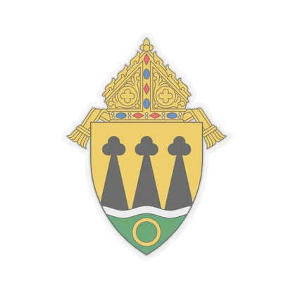 Diocese of Rapid City - STICKER Vinyl Kiss-Cut Decal 6 Inch Transparent - The Sticker Space
