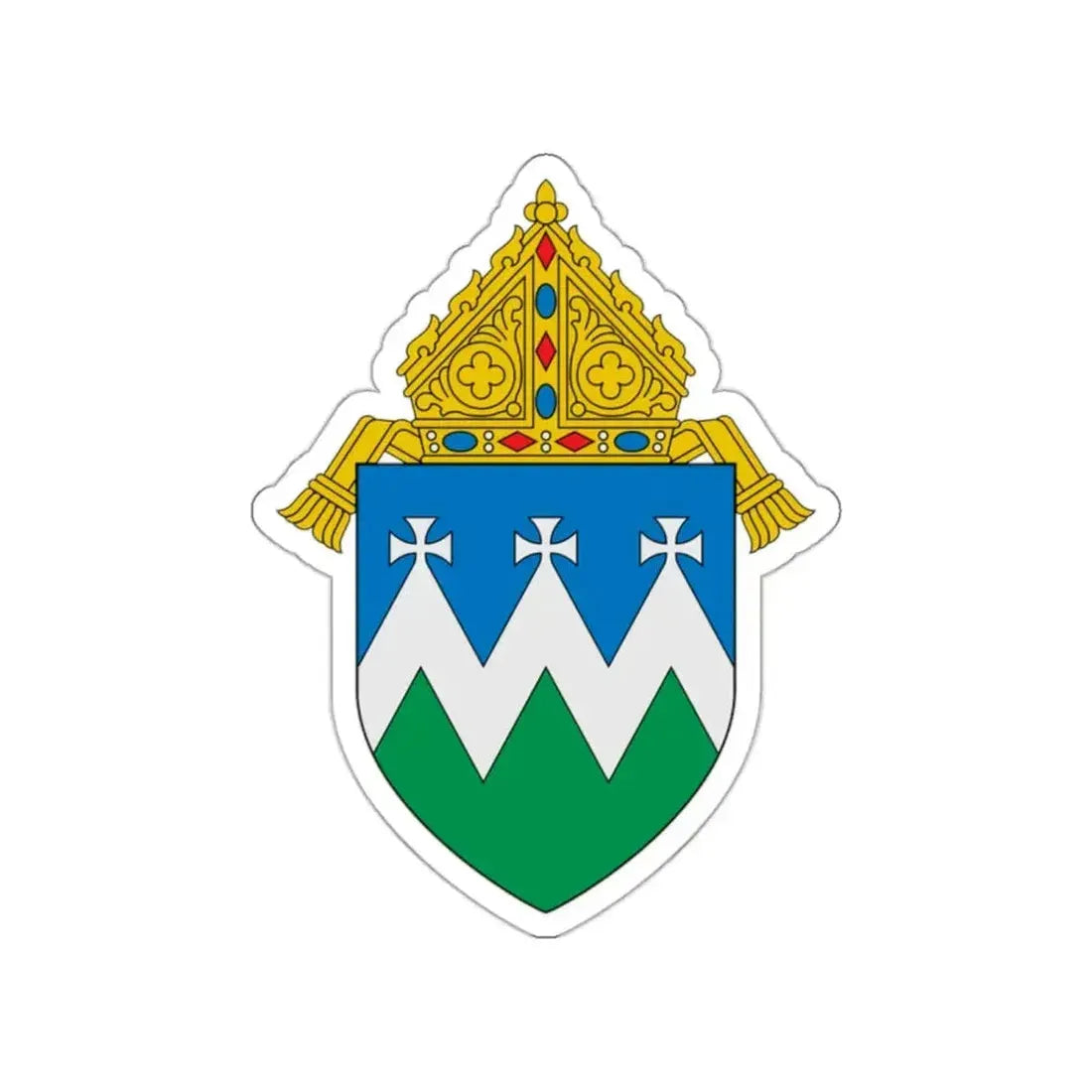 Diocese of Reno - STICKER Vinyl Die-Cut Decal - The Sticker Space