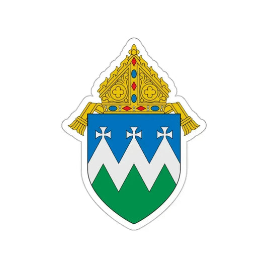 Diocese of Reno - STICKER Vinyl Die-Cut Decal White Die-Cut 2 Inch - The Sticker Space