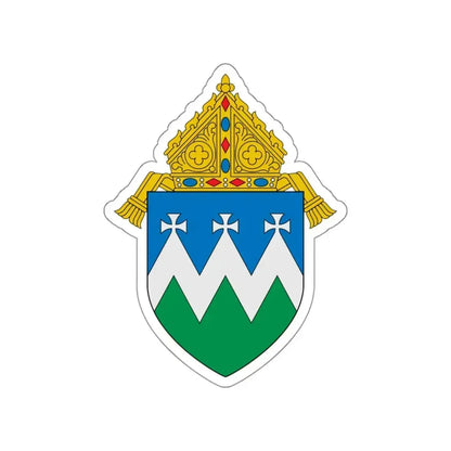 Diocese of Reno - STICKER Vinyl Die-Cut Decal White Die-Cut 3 Inch - The Sticker Space