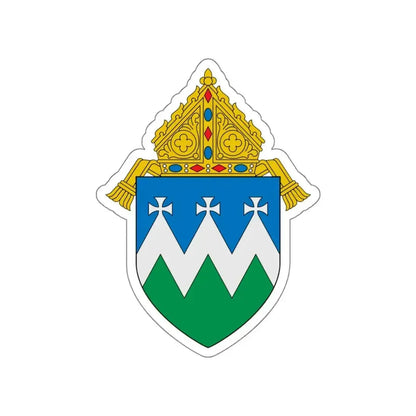 Diocese of Reno - STICKER Vinyl Die-Cut Decal White Die-Cut 4 Inch - The Sticker Space