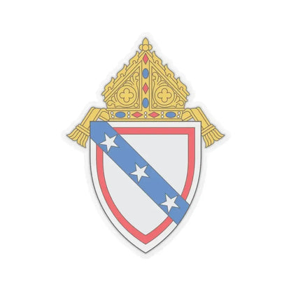 Diocese of Richmond - STICKER Vinyl Kiss-Cut Decal 6 Inch Transparent - The Sticker Space