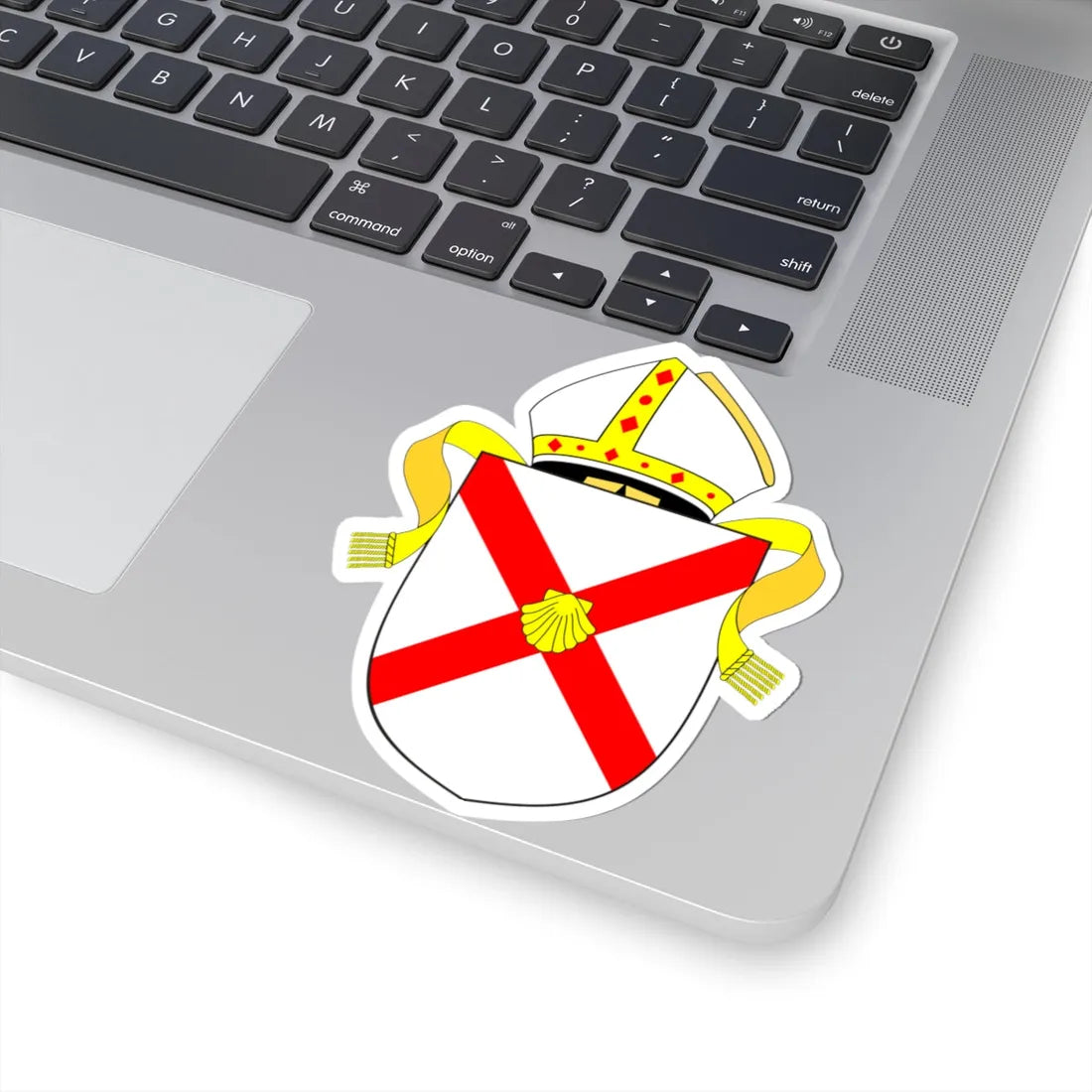 Diocese of Rochester arms (England) (Coat of Arms) STICKER Vinyl Kiss-Cut Decal - The Sticker Space