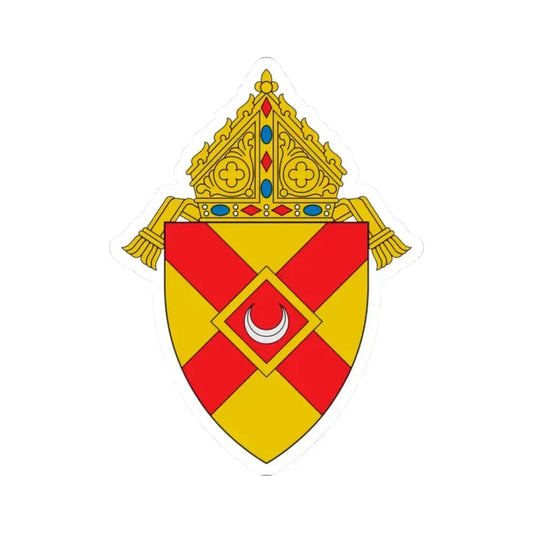 Diocese of Rochester - STICKER Vinyl Kiss-Cut Decal 2 Inch White - The Sticker Space