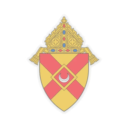 Diocese of Rochester - STICKER Vinyl Kiss-Cut Decal 3 Inch Transparent - The Sticker Space