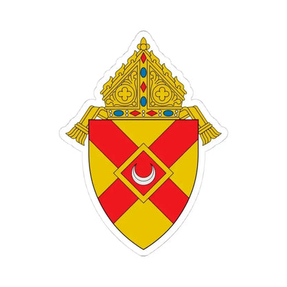 Diocese of Rochester - STICKER Vinyl Kiss-Cut Decal 4 Inch White - The Sticker Space
