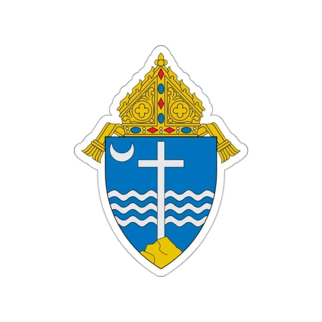 Diocese of Rockford - STICKER Vinyl Die-Cut Decal - The Sticker Space