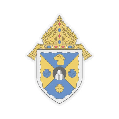 Diocese of Rockville Centre - STICKER Vinyl Kiss-Cut Decal 2 Inch Transparent - The Sticker Space