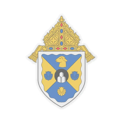 Diocese of Rockville Centre - STICKER Vinyl Kiss-Cut Decal 3 Inch Transparent - The Sticker Space