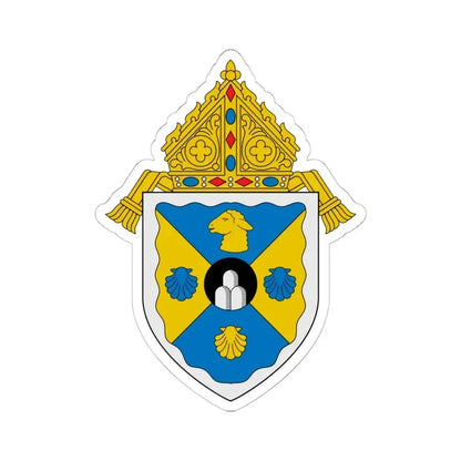 Diocese of Rockville Centre - STICKER Vinyl Kiss-Cut Decal 6 Inch White - The Sticker Space