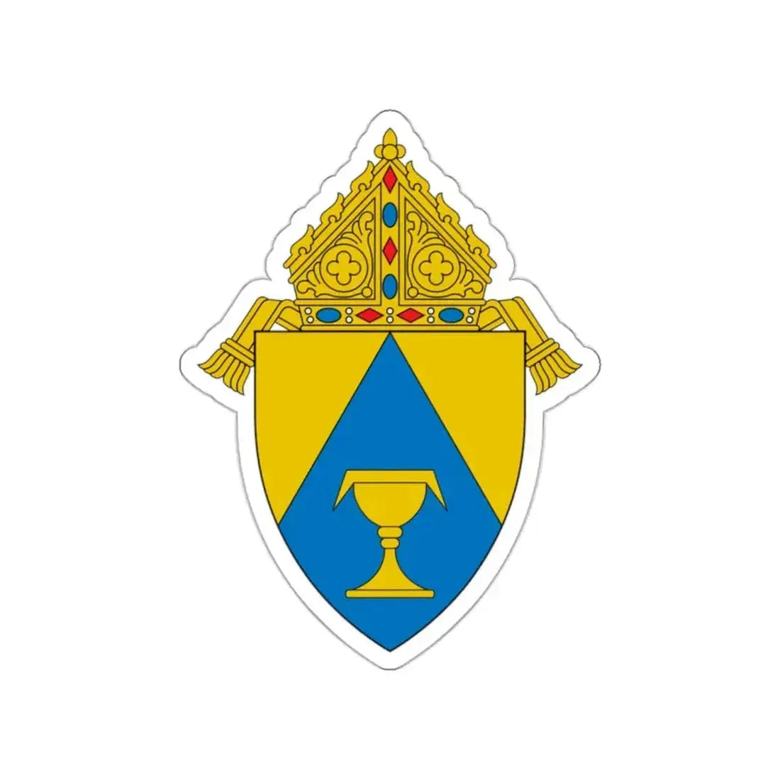 Diocese of Sacramento - STICKER Vinyl Die-Cut Decal - The Sticker Space