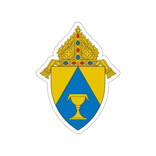 Diocese of Sacramento - STICKER Vinyl Die-Cut Decal White Die-Cut 2 Inch - The Sticker Space