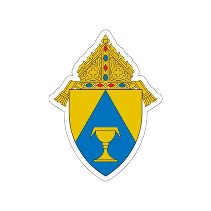 Diocese of Sacramento - STICKER Vinyl Die-Cut Decal White Die-Cut 3 Inch - The Sticker Space