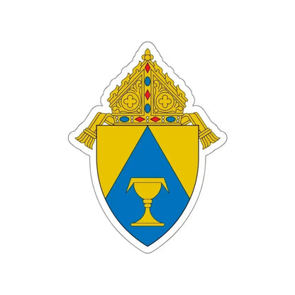 Diocese of Sacramento - STICKER Vinyl Die-Cut Decal White Die-Cut 4 Inch - The Sticker Space