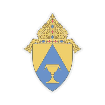 Diocese of Sacramento - STICKER Vinyl Kiss-Cut Decal 2 Inch Transparent - The Sticker Space