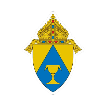 Diocese of Sacramento - STICKER Vinyl Kiss-Cut Decal 2 Inch White - The Sticker Space