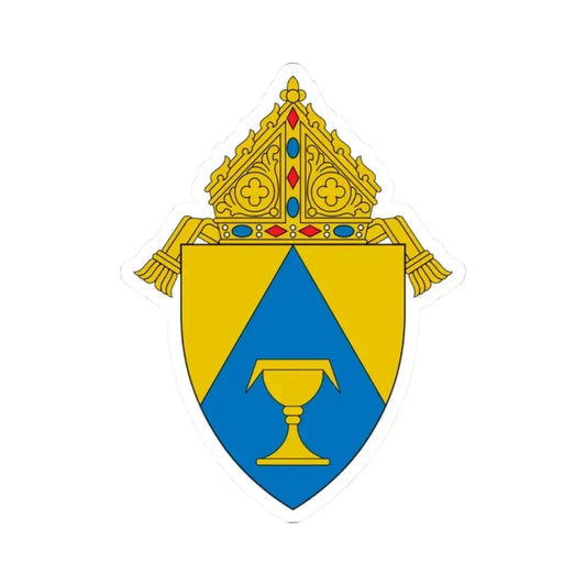 Diocese of Sacramento - STICKER Vinyl Kiss-Cut Decal 2 Inch White - The Sticker Space