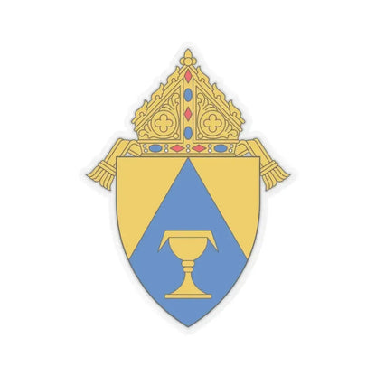 Diocese of Sacramento - STICKER Vinyl Kiss-Cut Decal 3 Inch Transparent - The Sticker Space
