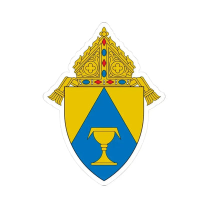 Diocese of Sacramento - STICKER Vinyl Kiss-Cut Decal 3 Inch White - The Sticker Space