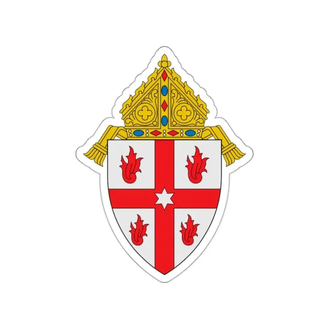Diocese of Saginaw - STICKER Vinyl Die-Cut Decal - The Sticker Space