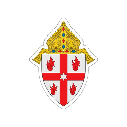 Diocese of Saginaw - STICKER Vinyl Die-Cut Decal White Die-Cut 3 Inch - The Sticker Space