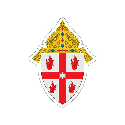 Diocese of Saginaw - STICKER Vinyl Die-Cut Decal White Die-Cut 6 Inch - The Sticker Space