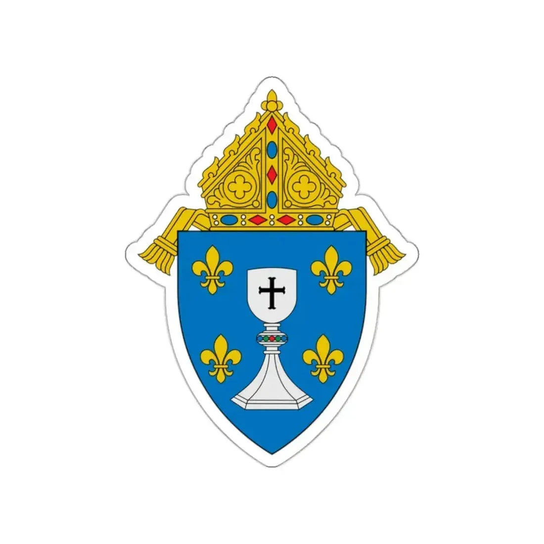 Diocese of Saint Cloud - STICKER Vinyl Die-Cut Decal White Die-Cut 2 Inch - The Sticker Space