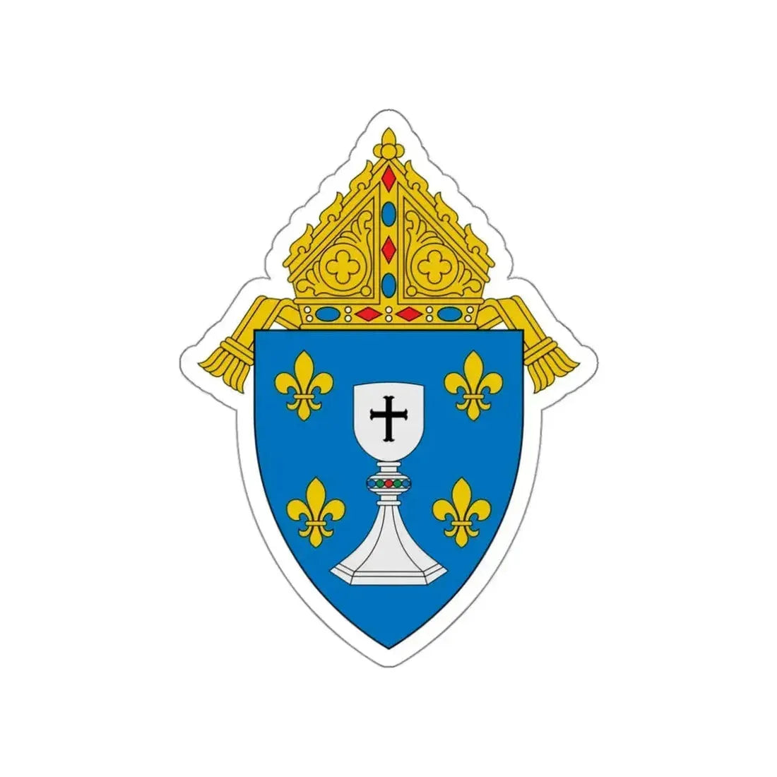 Diocese of Saint Cloud - STICKER Vinyl Die-Cut Decal White Die-Cut 3 Inch - The Sticker Space