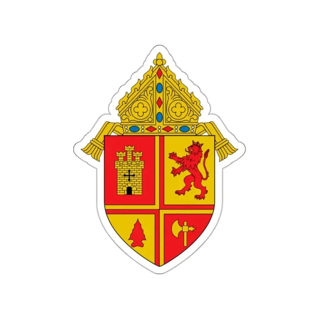 Diocese of Saint Petersburg - STICKER Vinyl Die-Cut Decal - The Sticker Space