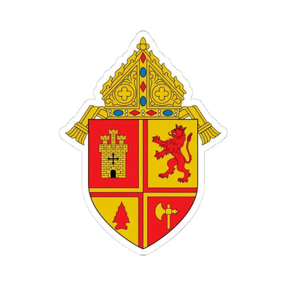 Diocese of Saint Petersburg - STICKER Vinyl Kiss-Cut Decal 4 Inch White - The Sticker Space
