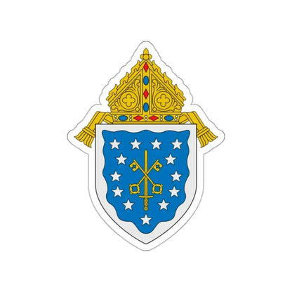 Diocese of Saint Thomas - STICKER Vinyl Die-Cut Decal White Die-Cut 2 Inch - The Sticker Space
