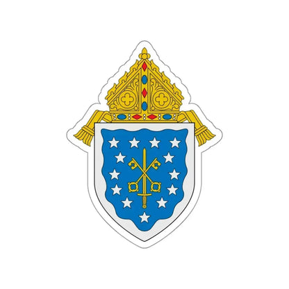 Diocese of Saint Thomas - STICKER Vinyl Die-Cut Decal White Die-Cut 3 Inch - The Sticker Space