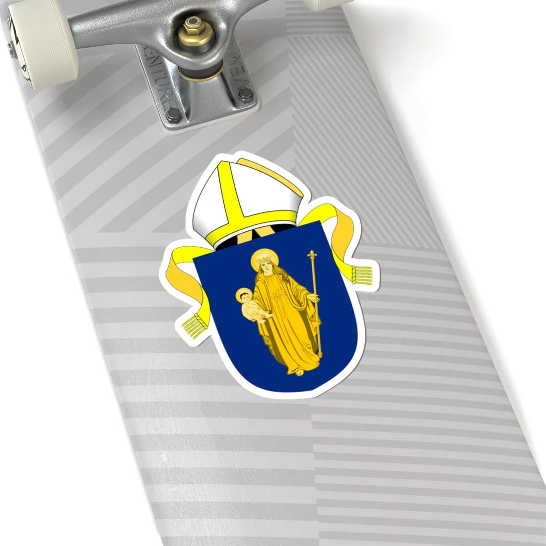 Diocese of Salisbury arms (England) (Coat of Arms) STICKER Vinyl Kiss-Cut Decal - The Sticker Space