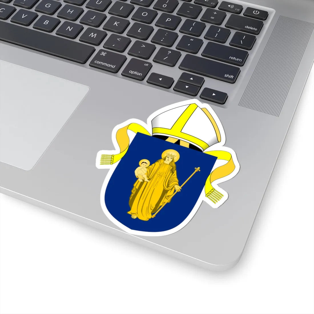 Diocese of Salisbury arms (England) (Coat of Arms) STICKER Vinyl Kiss-Cut Decal - The Sticker Space