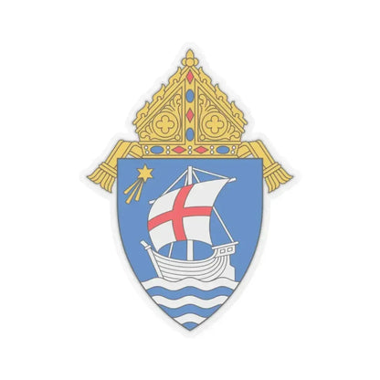 Diocese of Salt Lake City - STICKER Vinyl Kiss-Cut Decal 2 Inch Transparent - The Sticker Space