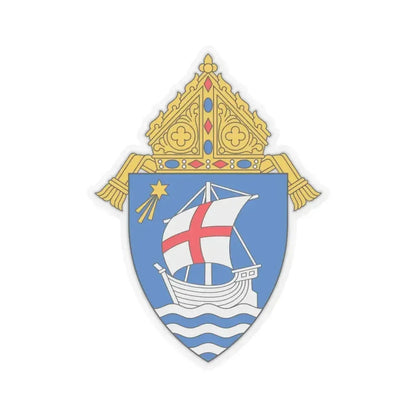 Diocese of Salt Lake City - STICKER Vinyl Kiss-Cut Decal 3 Inch Transparent - The Sticker Space