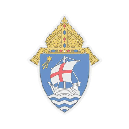 Diocese of Salt Lake City - STICKER Vinyl Kiss-Cut Decal 6 Inch Transparent - The Sticker Space