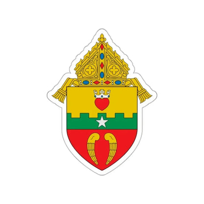 Diocese of San Angelo - STICKER Vinyl Die-Cut Decal White Die-Cut 2 Inch - The Sticker Space