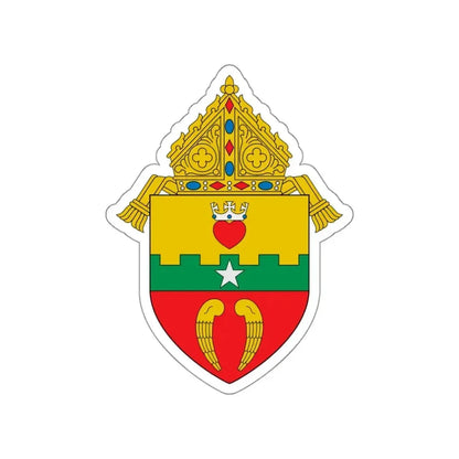 Diocese of San Angelo - STICKER Vinyl Die-Cut Decal White Die-Cut 3 Inch - The Sticker Space