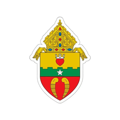 Diocese of San Angelo, TX - STICKER Vinyl Die-Cut Decal White Die-Cut 2 Inch - The Sticker Space