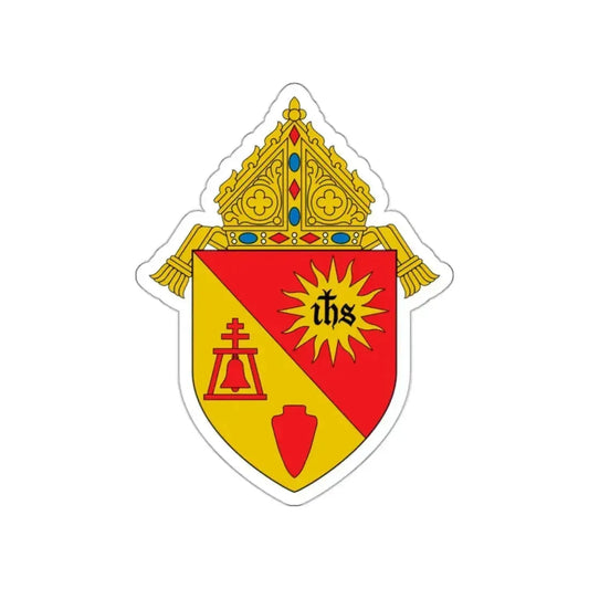 Diocese of San Bernardino - STICKER Vinyl Die-Cut Decal White Die-Cut 2 Inch - The Sticker Space