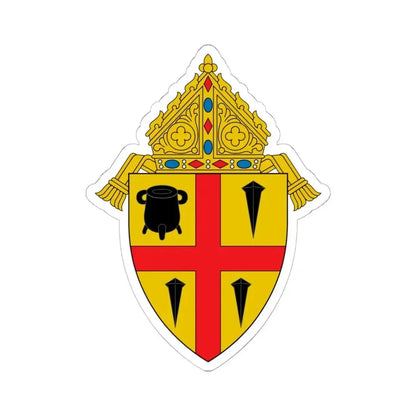 Diocese of San Diego - STICKER Vinyl Kiss-Cut Decal 6 Inch White - The Sticker Space