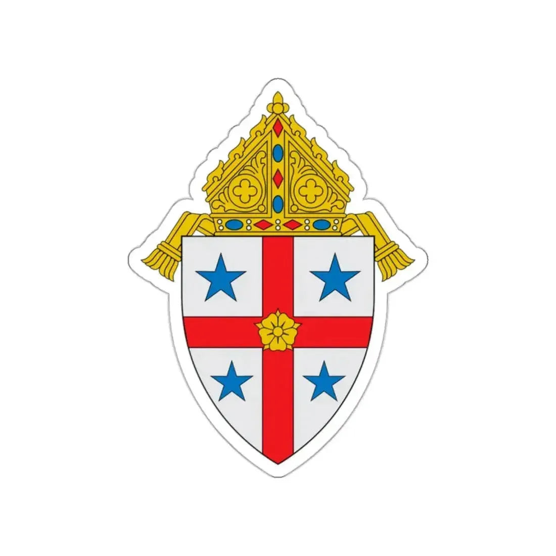 Diocese of Savannah - STICKER Vinyl Die-Cut Decal - The Sticker Space